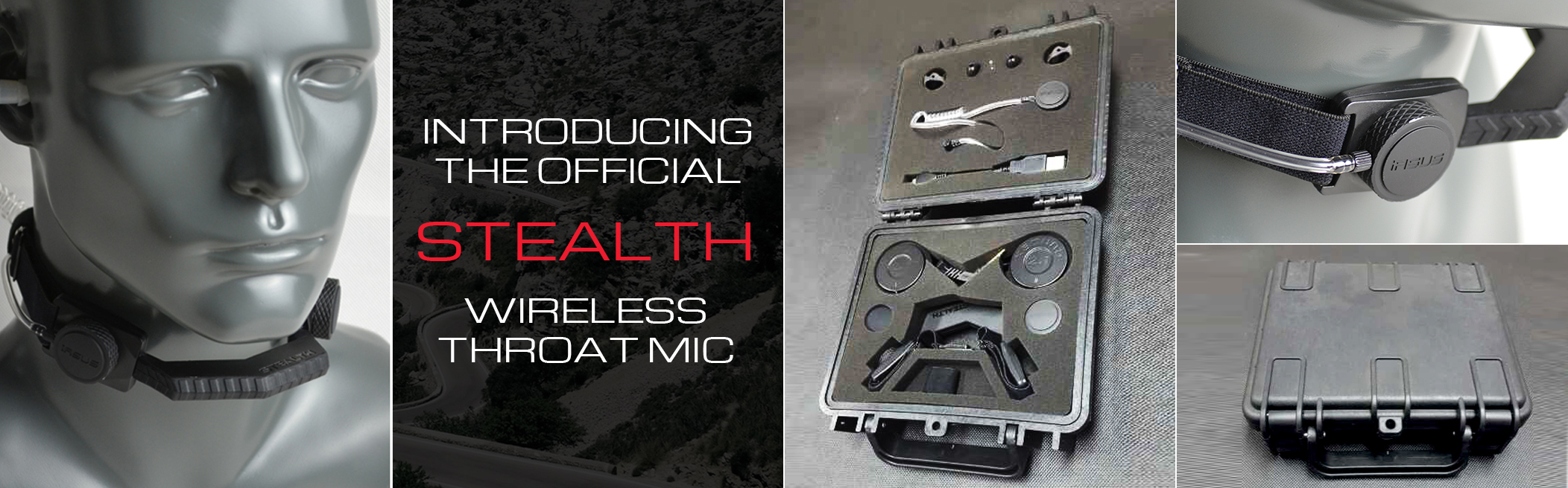 iasus concepts stealth wireless throat mic header