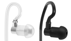 acoustic coil earpiece