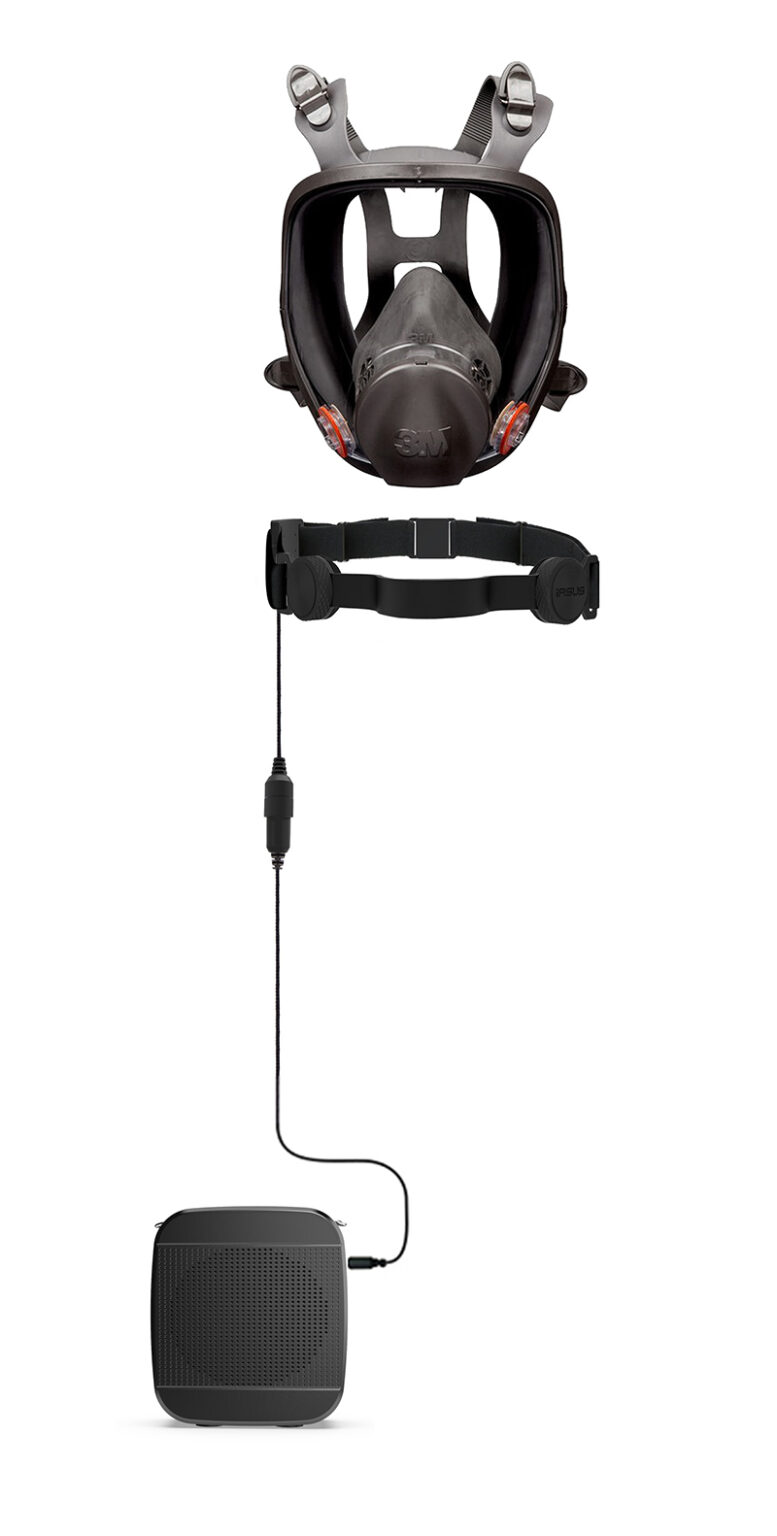 Voice Amplifier Speaker Kit Throat Mic Speaker Kit PPE Speaker Kit