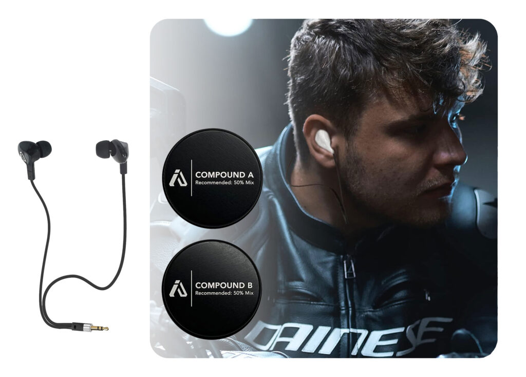 iasus concepts extreme noise reduction earmold and earbud