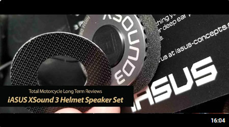 XSound 3 Helmet Speakers by iASUS - Total Motorcycle Review